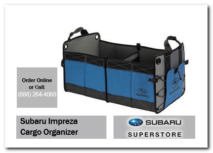 chandler, subaru, cargo organizer, impreza, accessories, parts, specials
