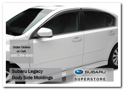 chandler, subaru, body side moldings, legacy, accessories, parts, specials