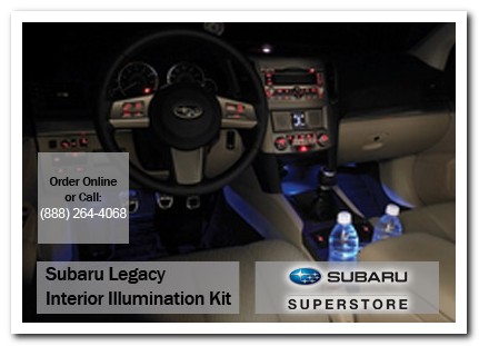 chandler, subaru, interior illumination kit , legacy, accessories, parts, specials
