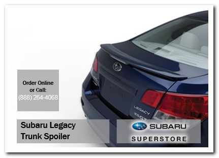 chandler, subaru, trunk spoiler, legacy, accessories, parts, specials