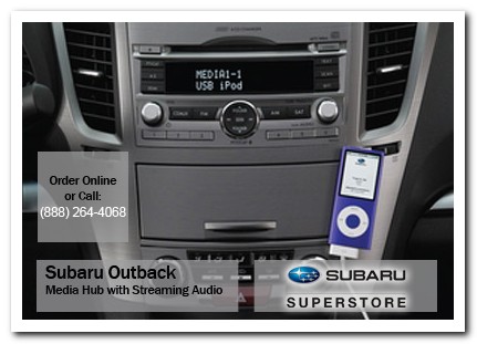 Chandler, subaru, media hub, straming audio , outback, accessories, parts, specials