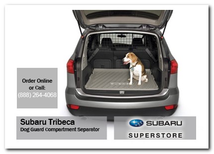 Chandler, subaru, dog guard, compartment separator, tribeca, accessories, parts, specials