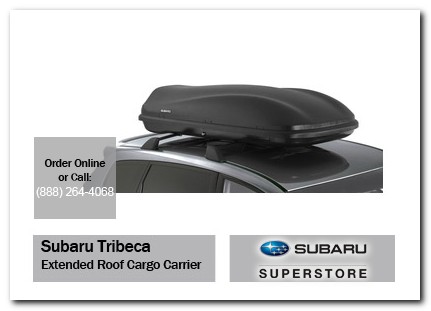 Chandler, subaru, roof cargo carrier, extended, tribeca, accessories, parts, specials