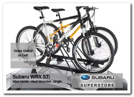 Chandler, subaru, bike carrier, roof mounted bike, wrx / sti, accessories, parts, specials
