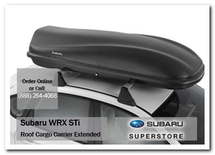 Chandler, subaru, roof cargo carrier, extended, wrx / sti, accessories, parts, specials