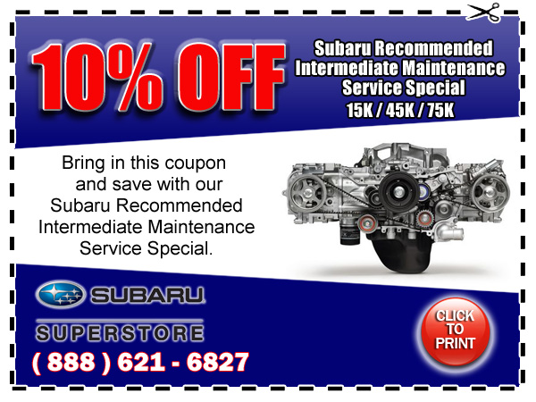 intermediate maintenance service, subaru, service, specials, superstore, phoenix, scottsdale, tempe, mesa, chandler, arizona, az