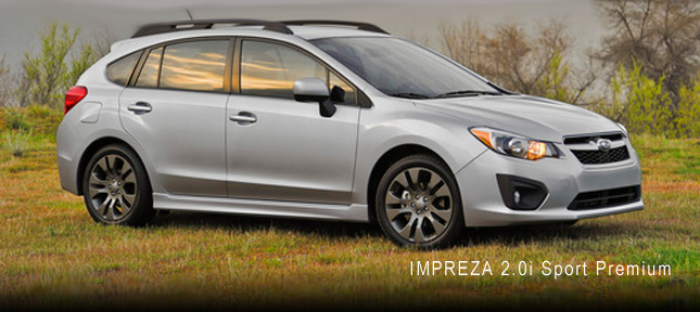 2012 Subaru Impreza Digital Brochure