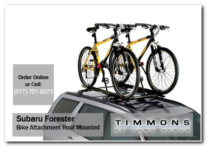 Long Beach, subaru, bike carrier, roof mounted, forester, accessories, parts, specials
