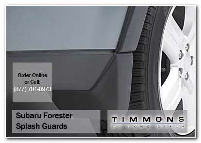 Long Beach, subaru, splash guards, forester, accessories, parts, specials