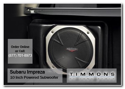 Long Beach, subaru, subwoofer, 10 inch, impreza, accessories, 
parts, specials