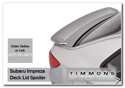 Long Beach, subaru, rear, deck lid, spoiler, impreza, accessories,
 parts, specials