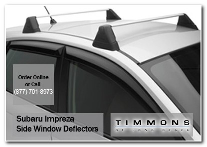 Long Beach, subaru, side window deflectors, impreza, accessories, 
parts, specials