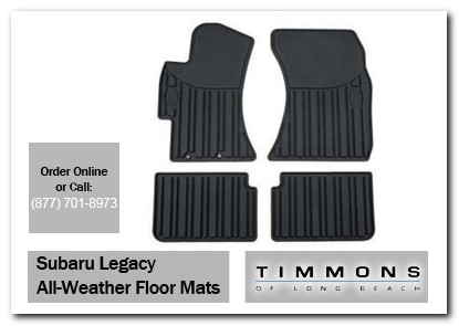 Long Beach, subaru, all weather floor mats, legacy, accessories, parts, specials