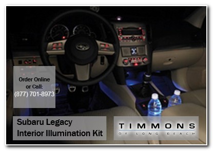 Long Beach, subaru, interior illumination kit , legacy, accessories, parts, specials