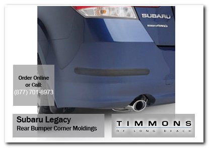 Long Beach, subaru, bumper corner moldings, legacy, accessories, parts, specials