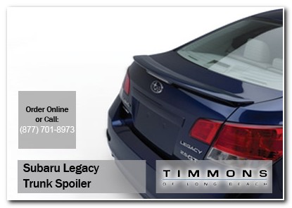 Long Beach, subaru, trunk spoiler, legacy, accessories, parts, specials