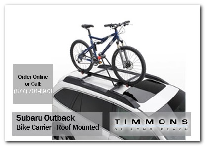 Long Beach, subaru, bike carrier, roof mounted, outback, accessories, parts, specials