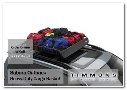 Long Beach, subaru, heavy duty, cargo basket, outback, accessories, parts, specials