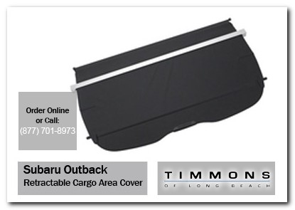 Long Beach, subaru, retractable, luggage cargo cover, outback, accessories, parts, specials