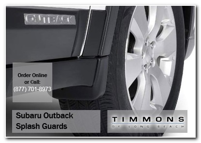 Long Beach, subaru, splash guards, outback, accessories, parts, specials
