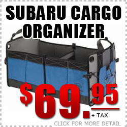 Genuine Subaru Cargo Organizer Parts Discount Special Coupon serving Tucson, Arizona