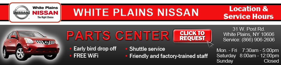 Westchester NY Nissan Parts & Accessories Center