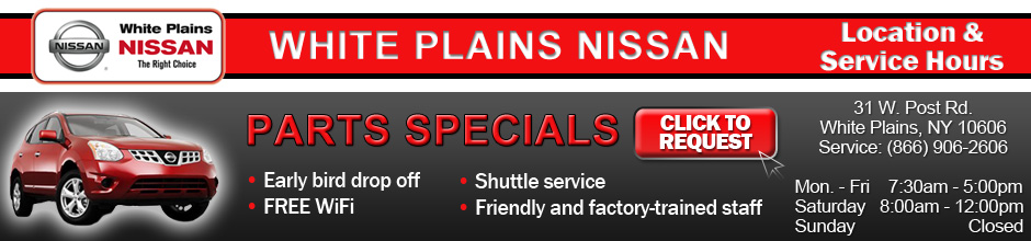 Westchester Nissan Parts Specials