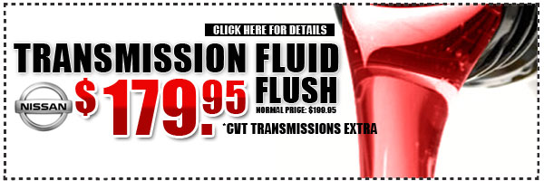 Westchester Nissan Transmission Fluid Flush Service & Maintenance Discount Special serving New York