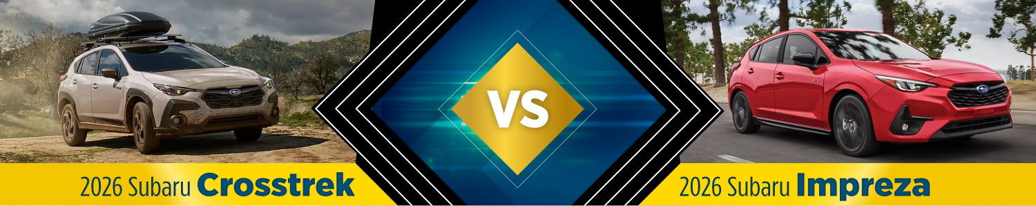 2026 Subaru Crosstrek vsImpreza Comparison in Salem, OR
