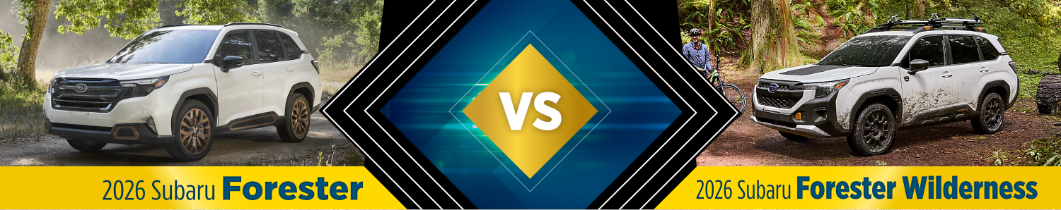 2026 Subaru Forester vs Forester Wilderness Comparison in Salem, OR