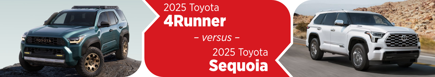 2025 4Runner vs 2025 Sequoia Comparison in Salem, OR