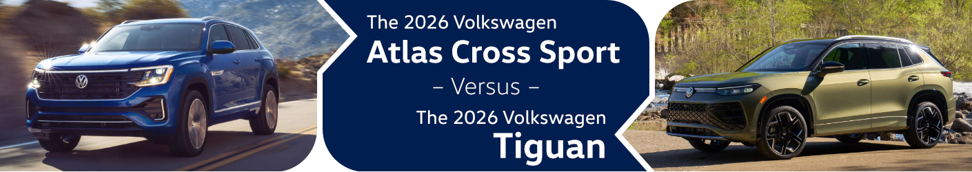 2026 Atlas Cross Sport vs 2026 Tiguan Comparison in Columbus, OH