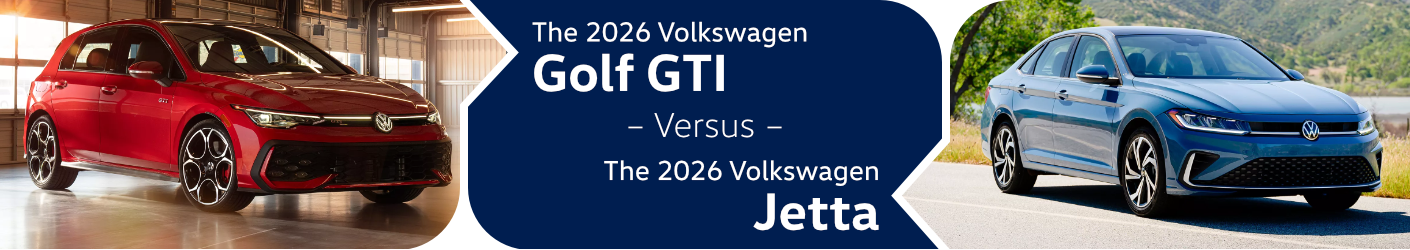 2026 Volkswagen Golf GTI vs 2026 Volkswagen Jetta Comparison in Columbus, OH