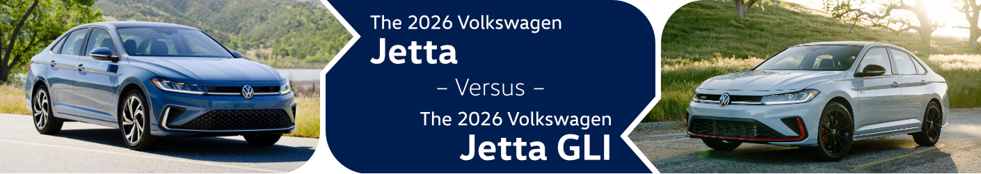 2026 Volkswagen Jetta vs 2026 Volkswagen Jetta GLI Comparison in Columbus, OH