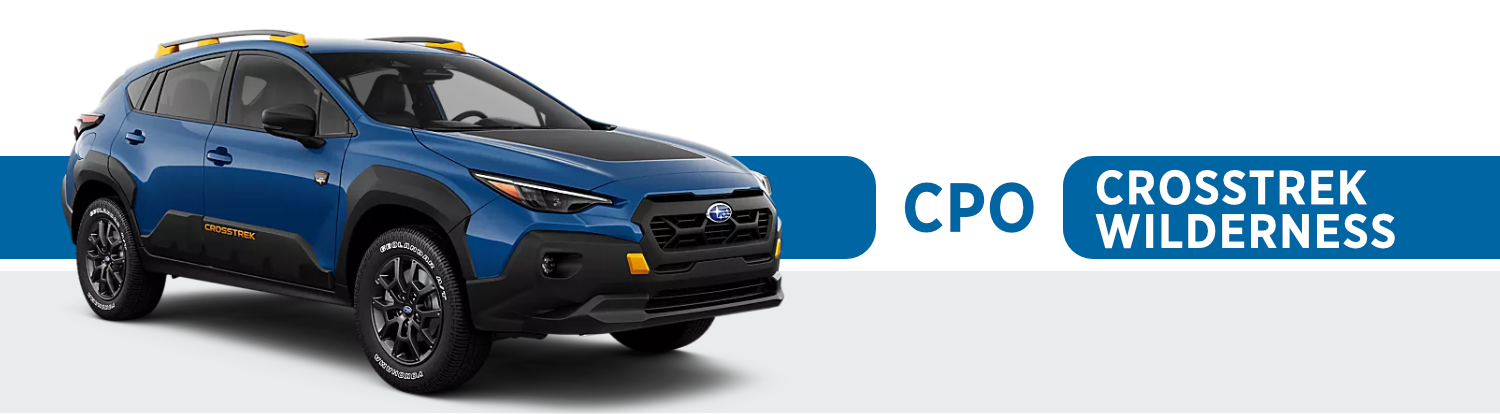 CPO Crosstrek Wilderness Model Information