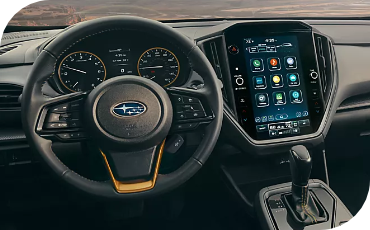 CPO Subaru Crosstrek Wilderness Media Console