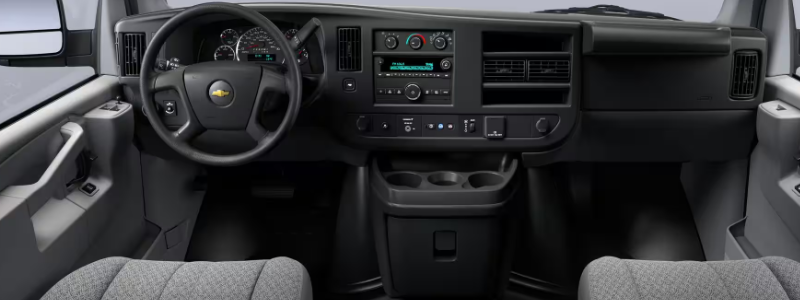 Columbus OH Chevrolet 2500 Express Van interior display
