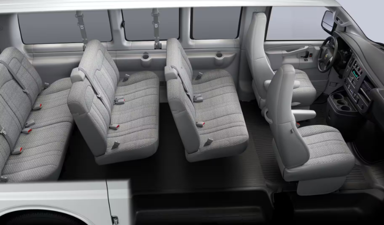 Chevrolet 2500 Express Van interior design and layout