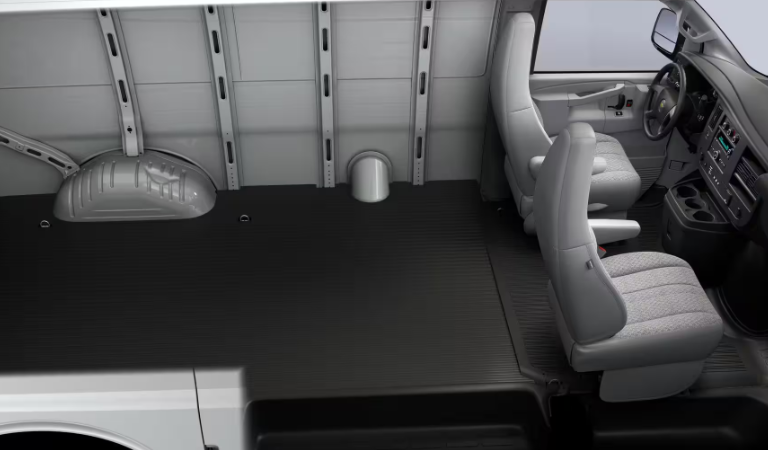 Chevrolet 3500 Express Van interior design and layout