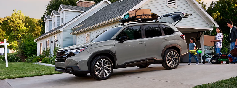 2025 Subaru Forester exterior design and styling