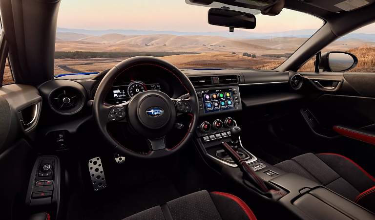 2026 Subaru BRZ interior design and layout