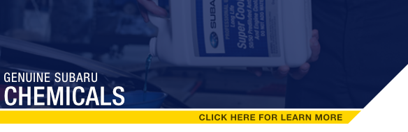 Click to learn more about genuine Subaru chemicals.