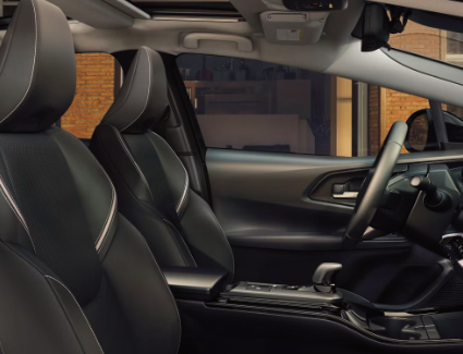 2026 Toyota Prius showing seating