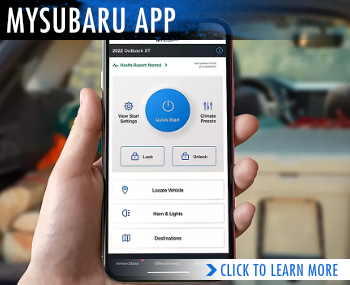 Click here to learn more about the MySubaru App.