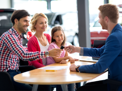 First-Time Subaru Buyers side image First-Time Subaru Buyer Customers Purchasing a Vehicle
