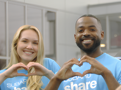 Subaru Share the Love side image Share the Love Customers