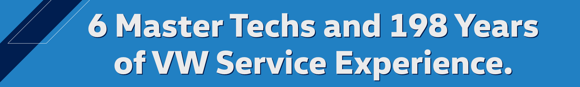 Byers Volkswagen Brings 198 Years of VW Service Experience