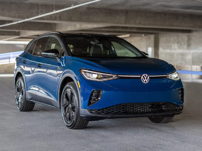 Volkswagen SUV Electric Volkswagen EV Parked