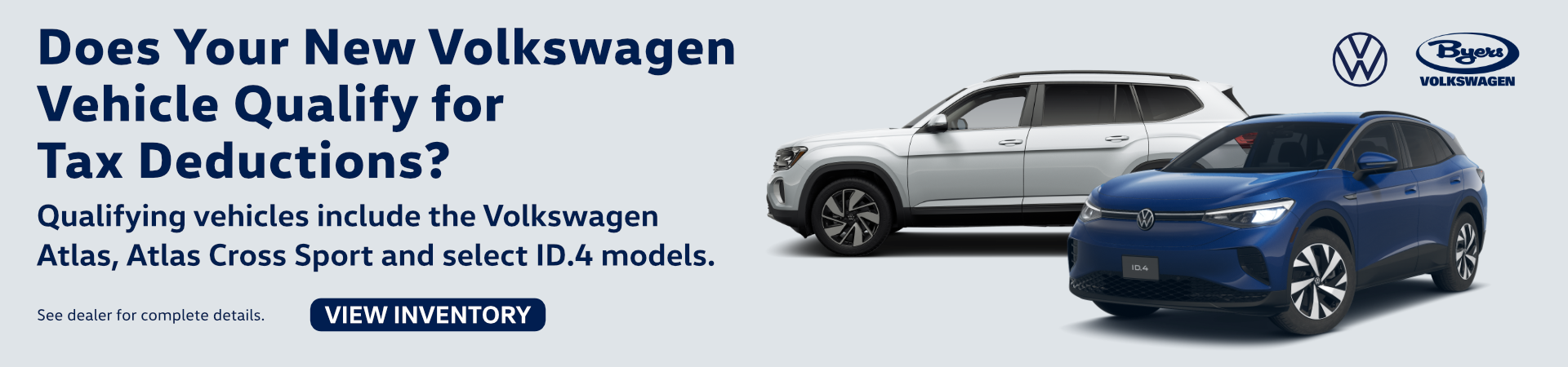 Does Your New Volkswagen Vehicle Qualify for Tax Deductions