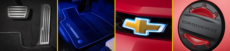 Learn about genuine Chevrolet 
Camaro Accessories